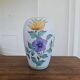 Vase vintage Flora Gouda Holland - Modèle Viola peint à la main