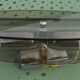 Wall light vintage glass smokes metal chrome