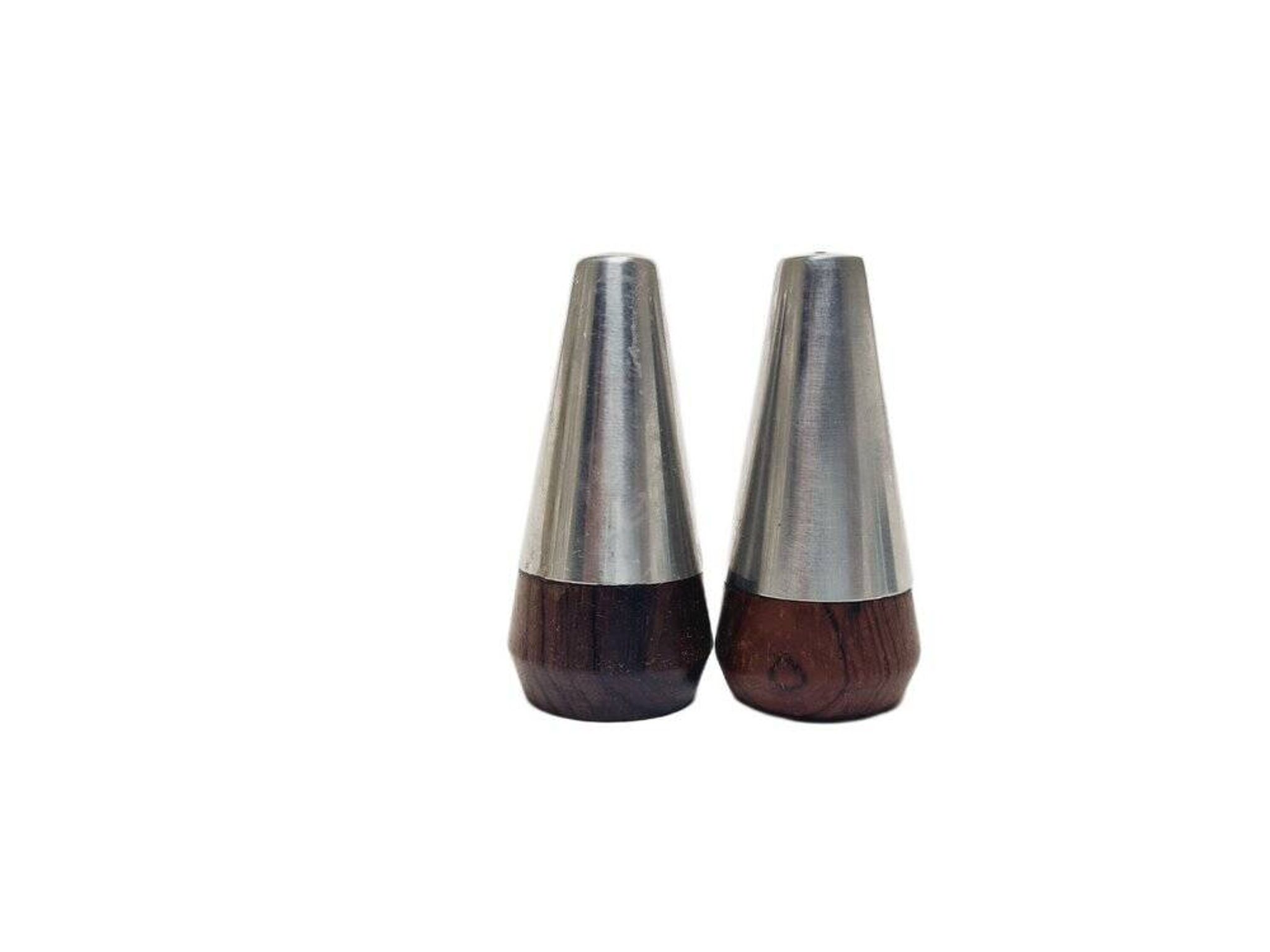Postmodern salt and pepper holder from A&B, Denmark, 1950s, set of 2