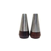 Postmodern salt and pepper holder from A&B, Denmark, 1950s, set of 2