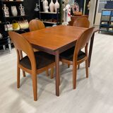 Extendable teak dining table 1960