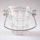 Glass ice bucket