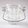 Glass ice bucket