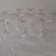 Set de 10 verres à vin cristal de Lorraine cristal taillé