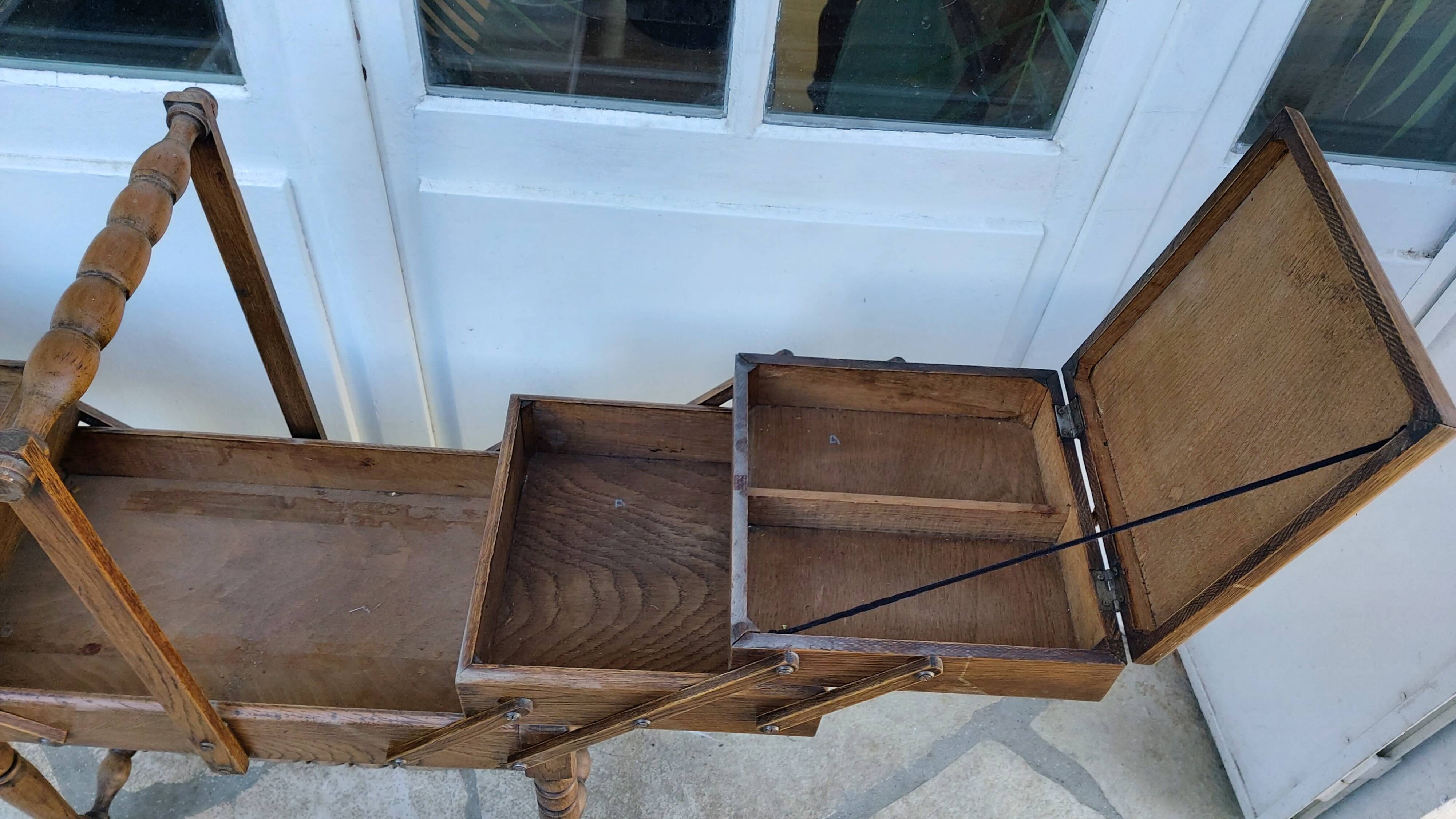 Vintage sewing worker