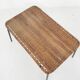 Rattan coffee table attrb. to Carl Aubock, Austria 1960's