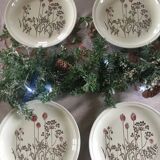 Set of 4 plates sarregueminescrockery