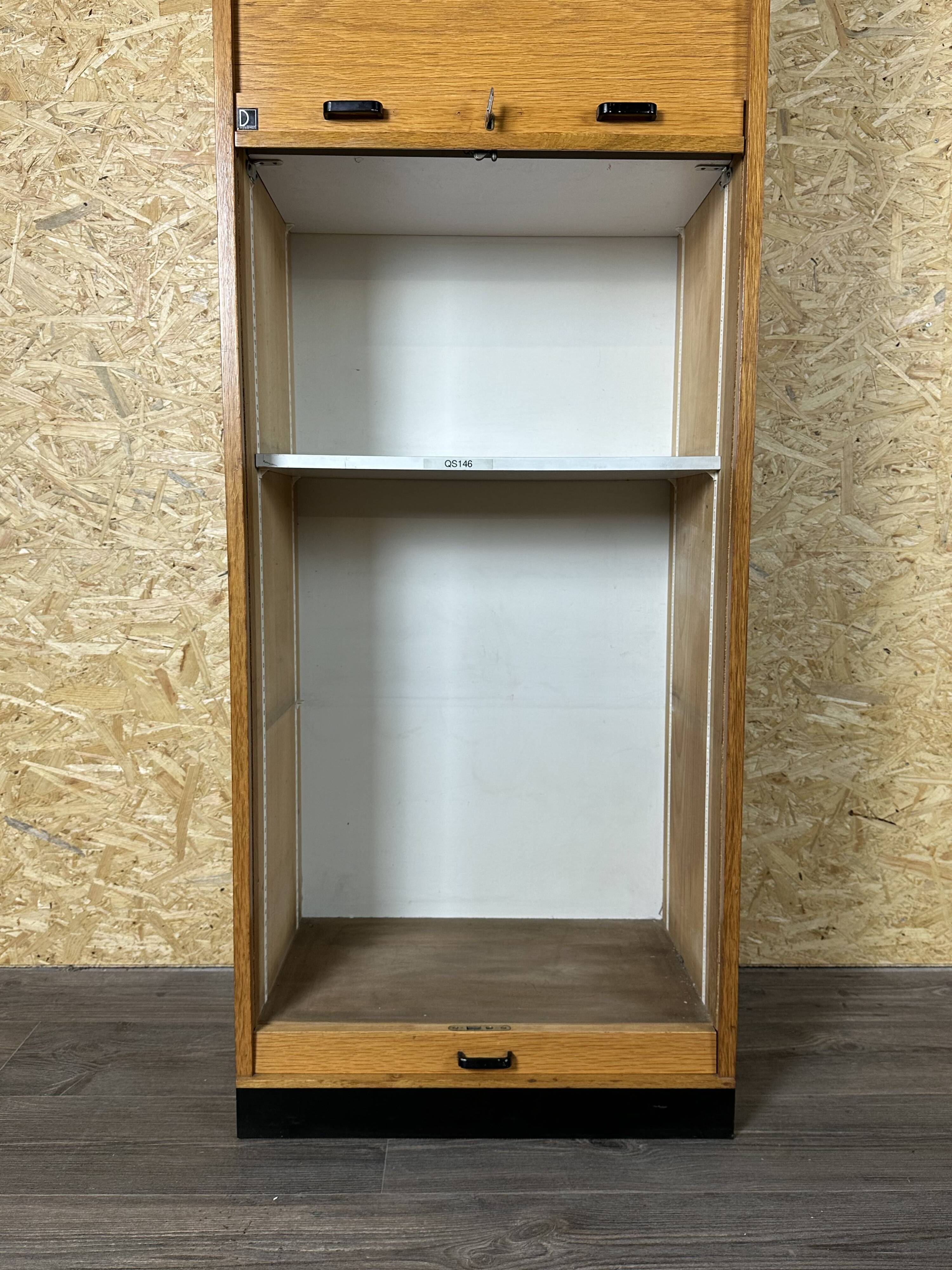 50s 60s roller shutter cabinet office cabinet filing cabinet mid century design