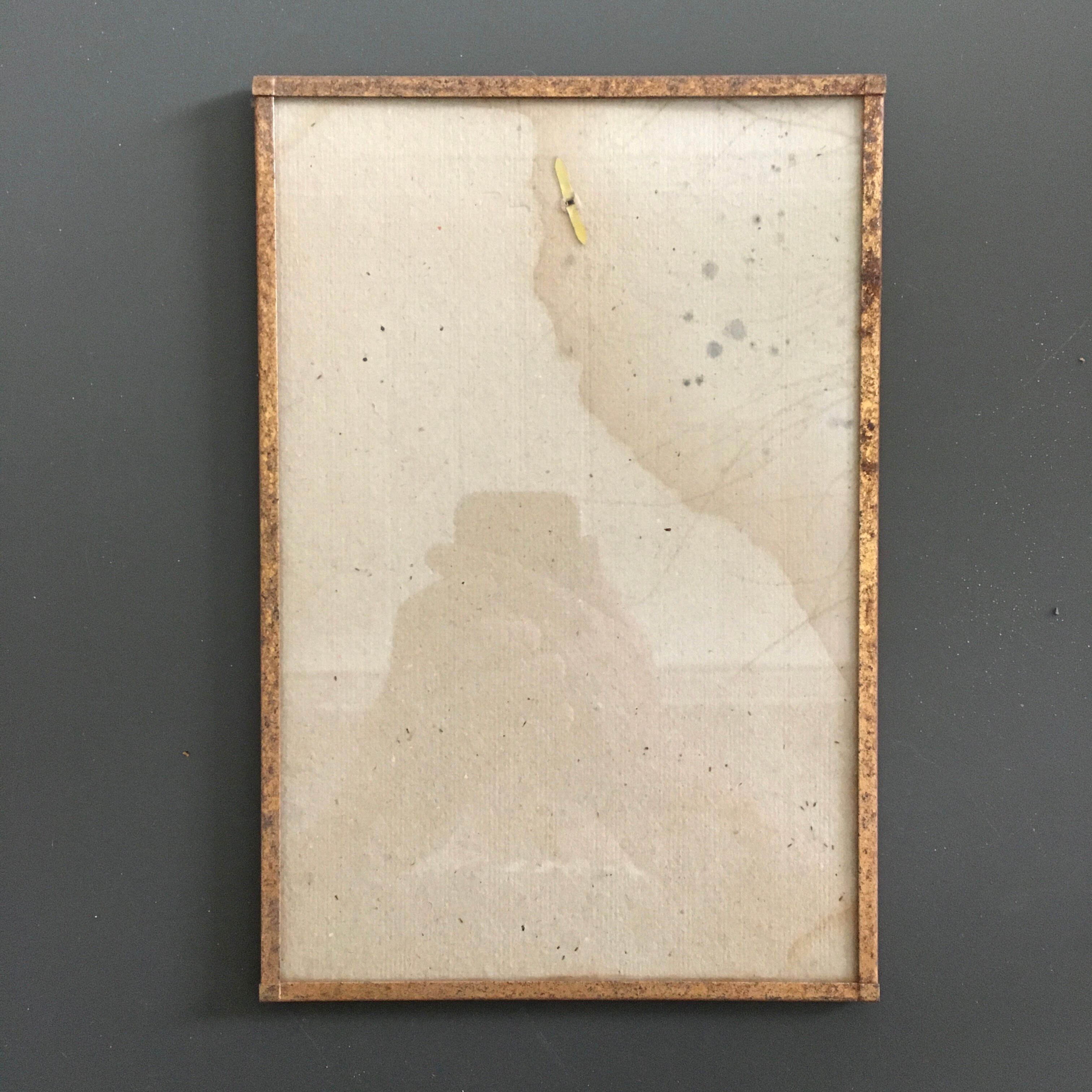 Lot of 3 oxidized brass frames