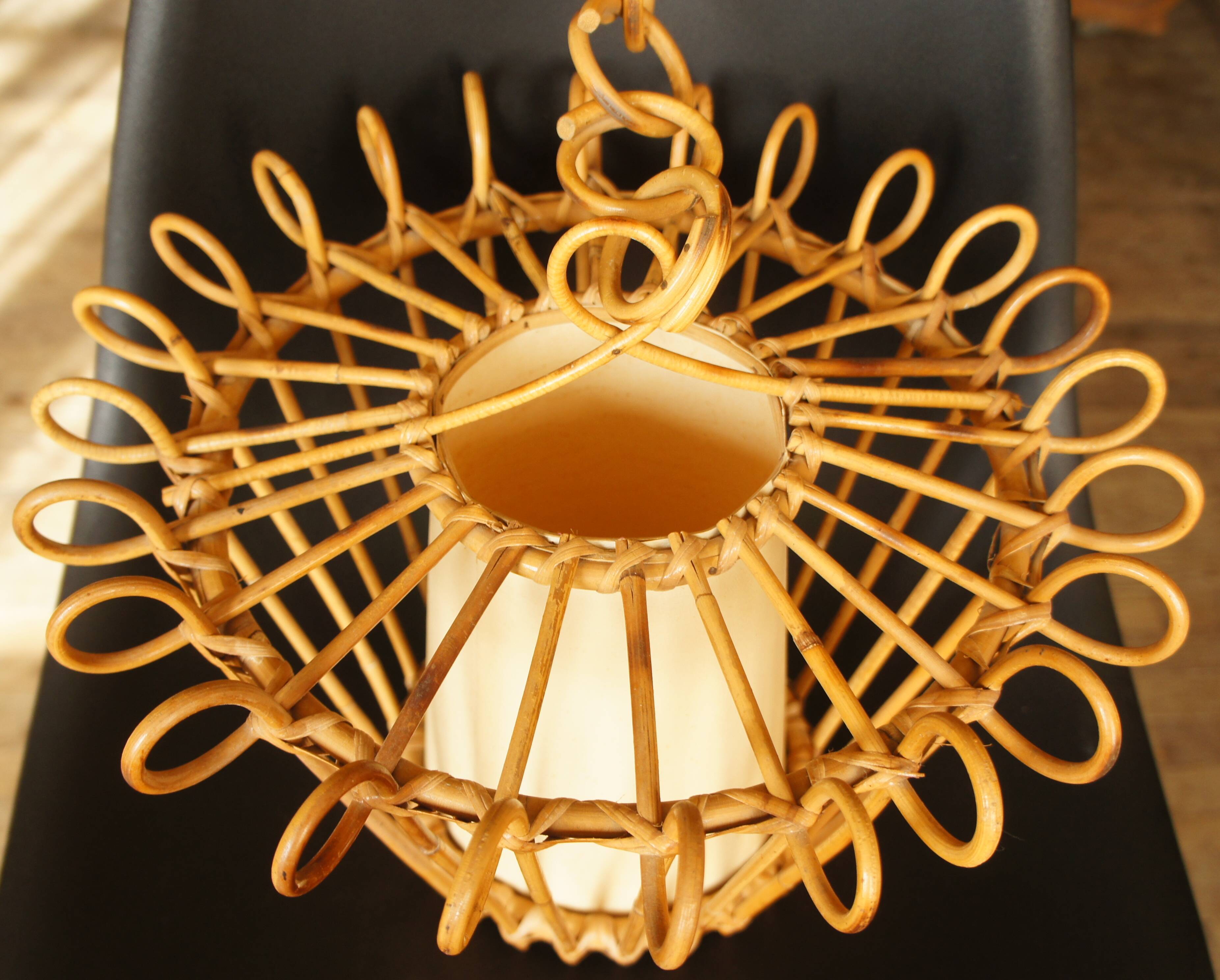 Rattan suspension 1950