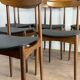 Set of 4 Scandinavian teak chairs – 1960s
