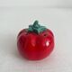 Salière ou poivrier tomate en barbotine vintage