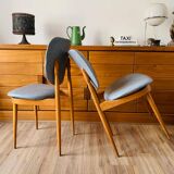 Paire de chaises Pegase par Baumann