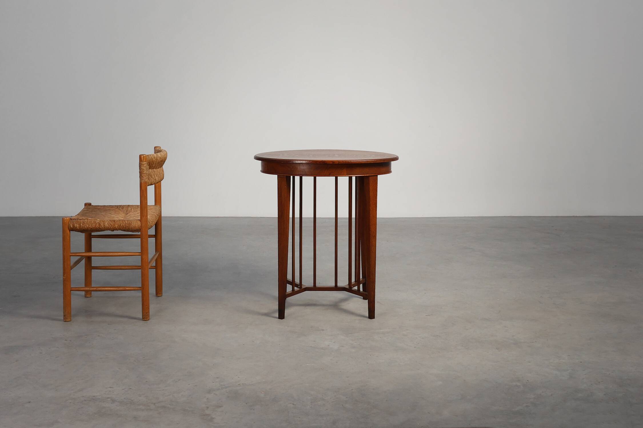 Arts and Crafts Oak Side Table, United Kingdom ca. 1900