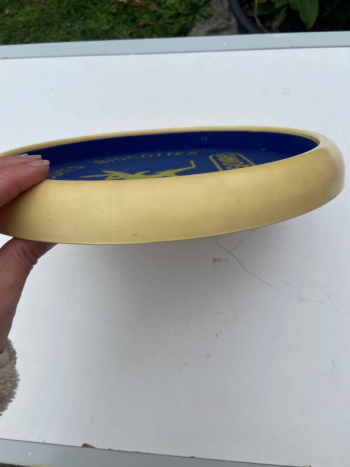 Advertising dice track