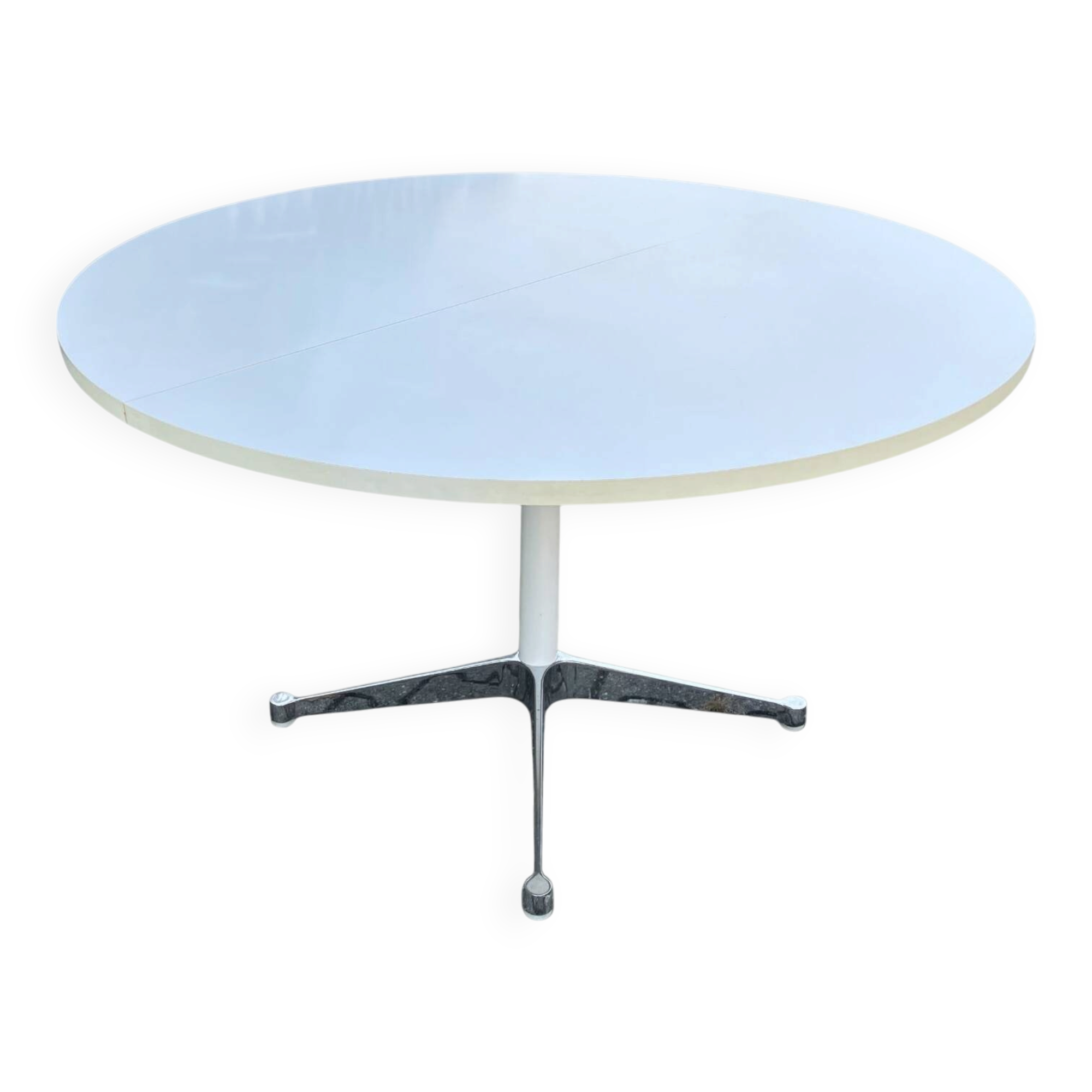 Original Herman Miller Fehlbaum vintage dining table 120 cm Ø