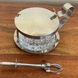 Sugar bowl and sugar tongs