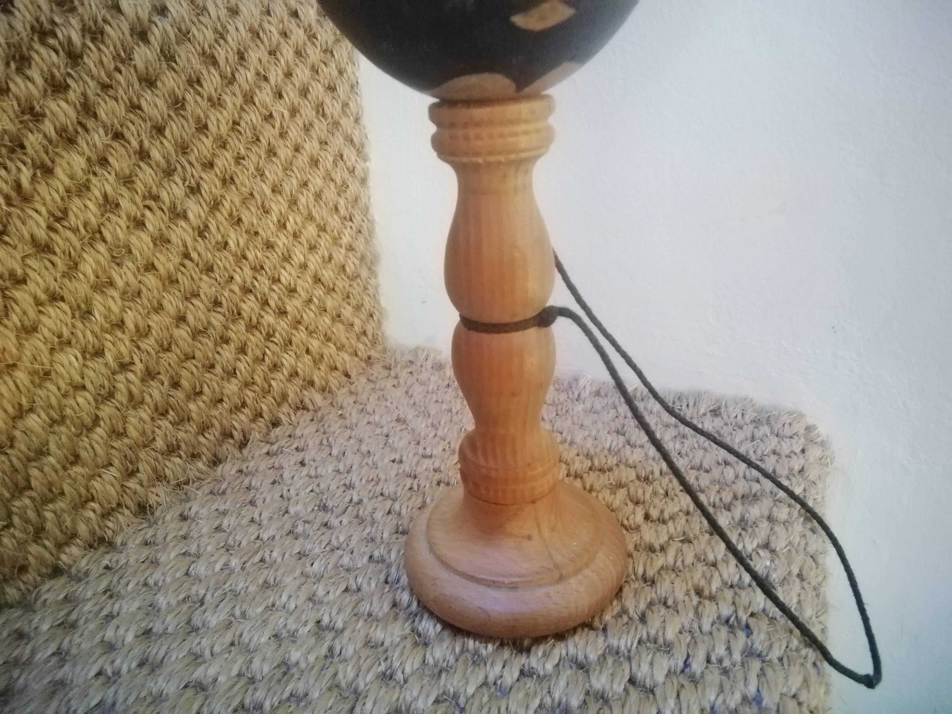 Wooden cup and ball