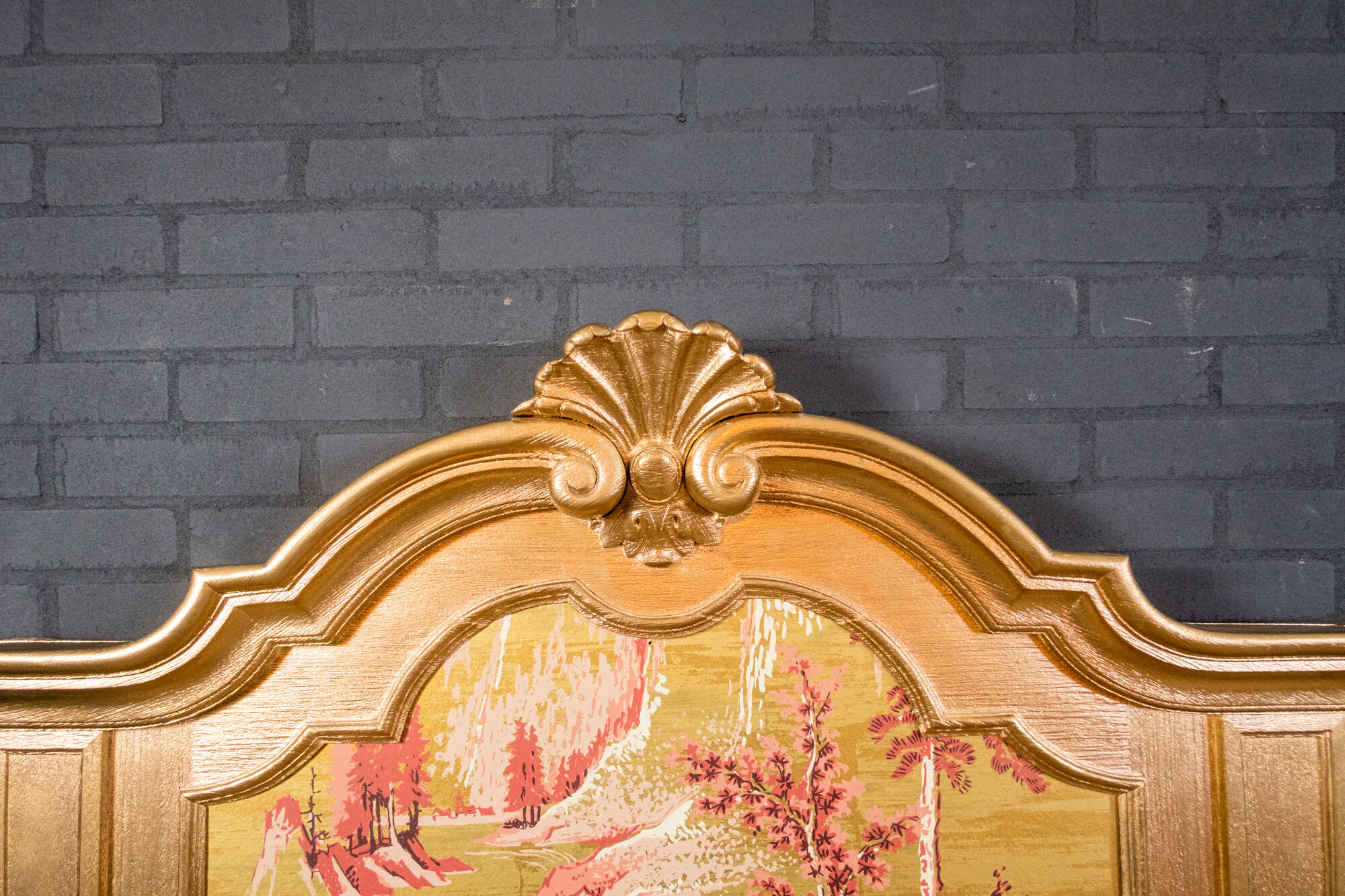 Panneau mural Flamant rose 1970