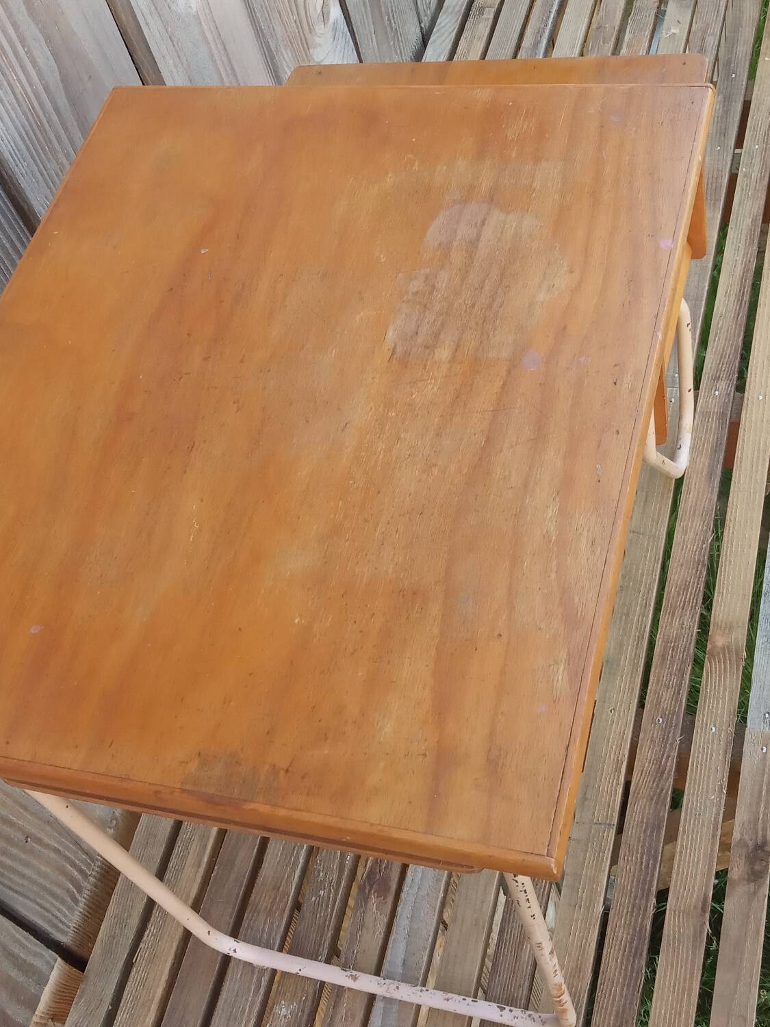 Children's desk from the 1950s.