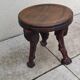 Tabouret pieds de vigne vintage