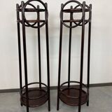 Plant supports in bent wood by Thonet