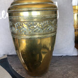 Brass vase Unis France