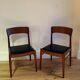 Pair of vintage Scandinavian teak chairs "Olga"