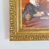 Orientalist oil on canvas signed k.matetschk