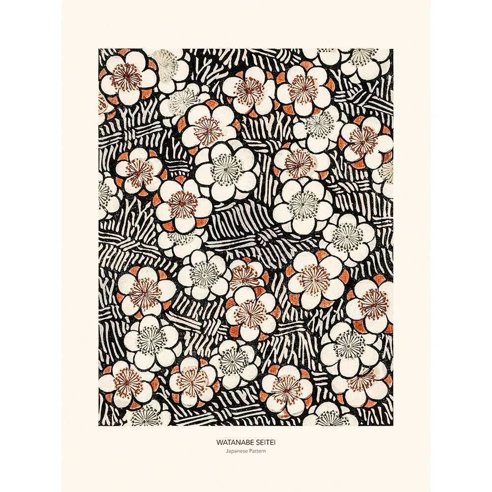 Impression of cherry blossom motif by Watanabe Seitei.