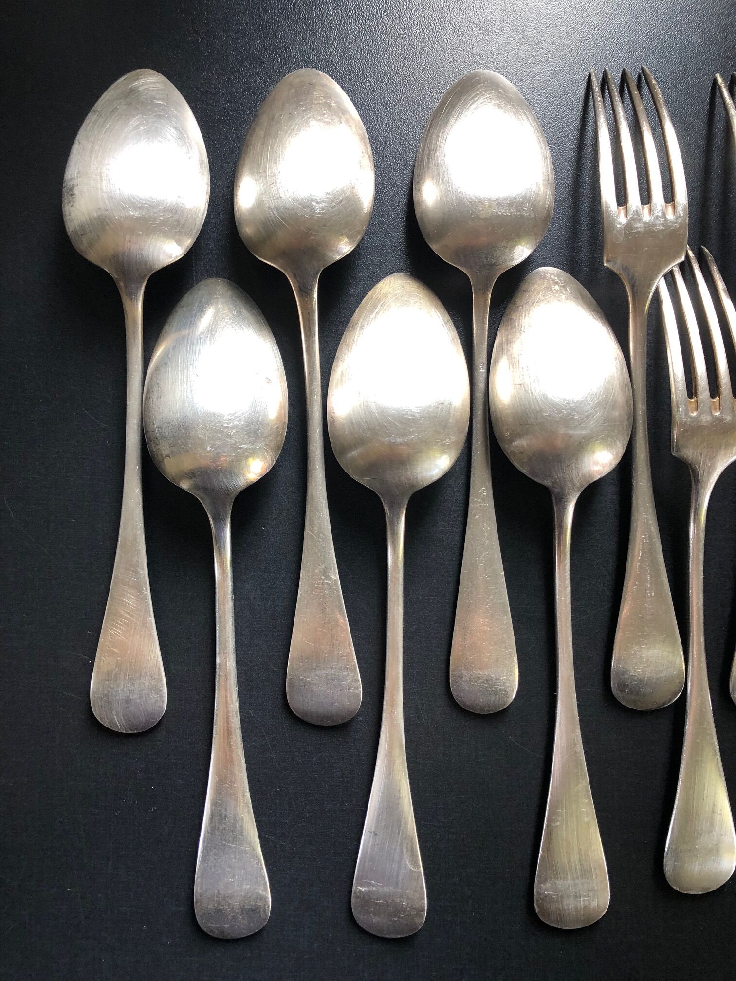 12 old cutlery model Baguette