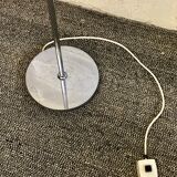 Chrome floor lamp model omi signed Ddbm