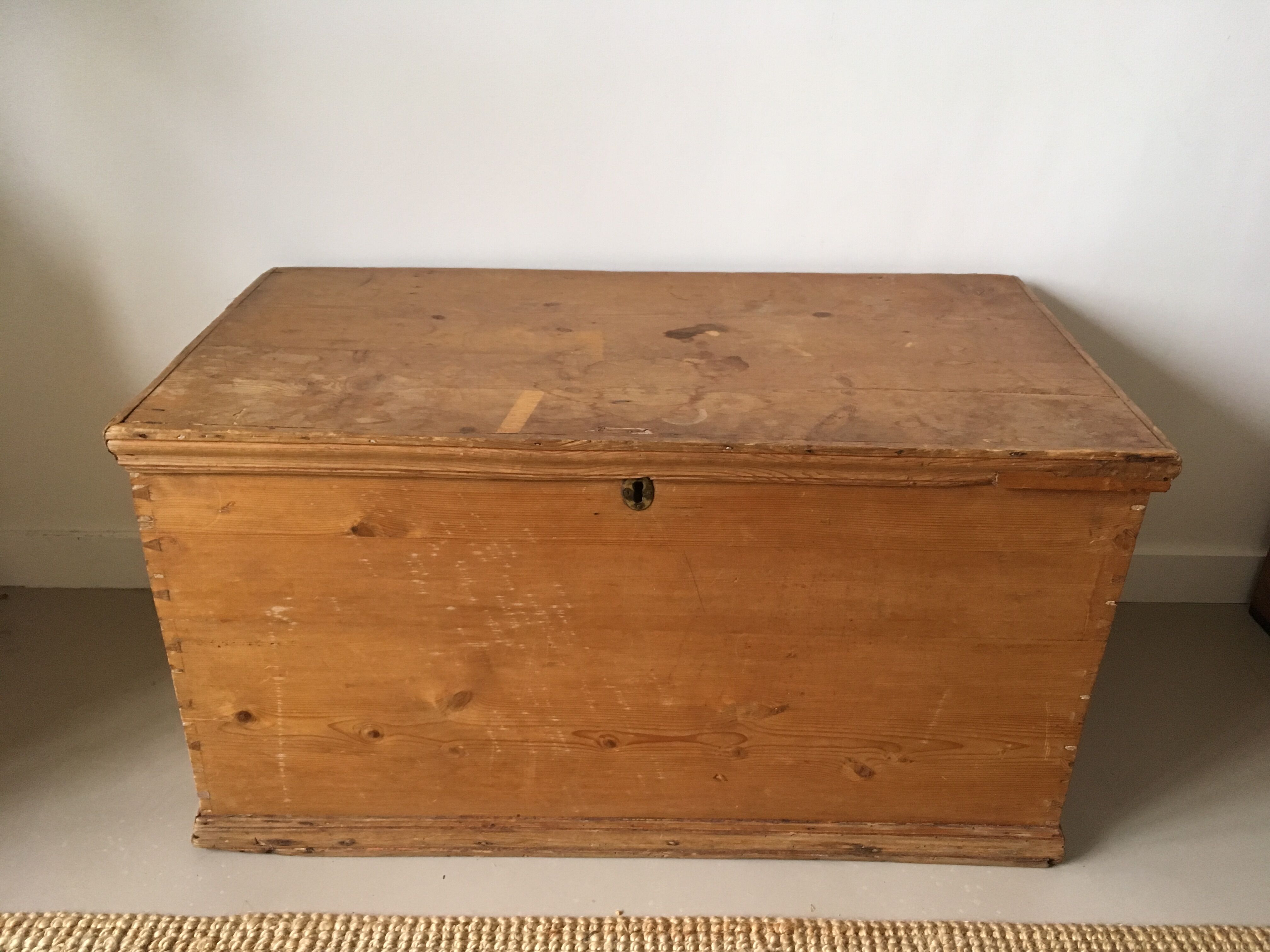 Old pine box