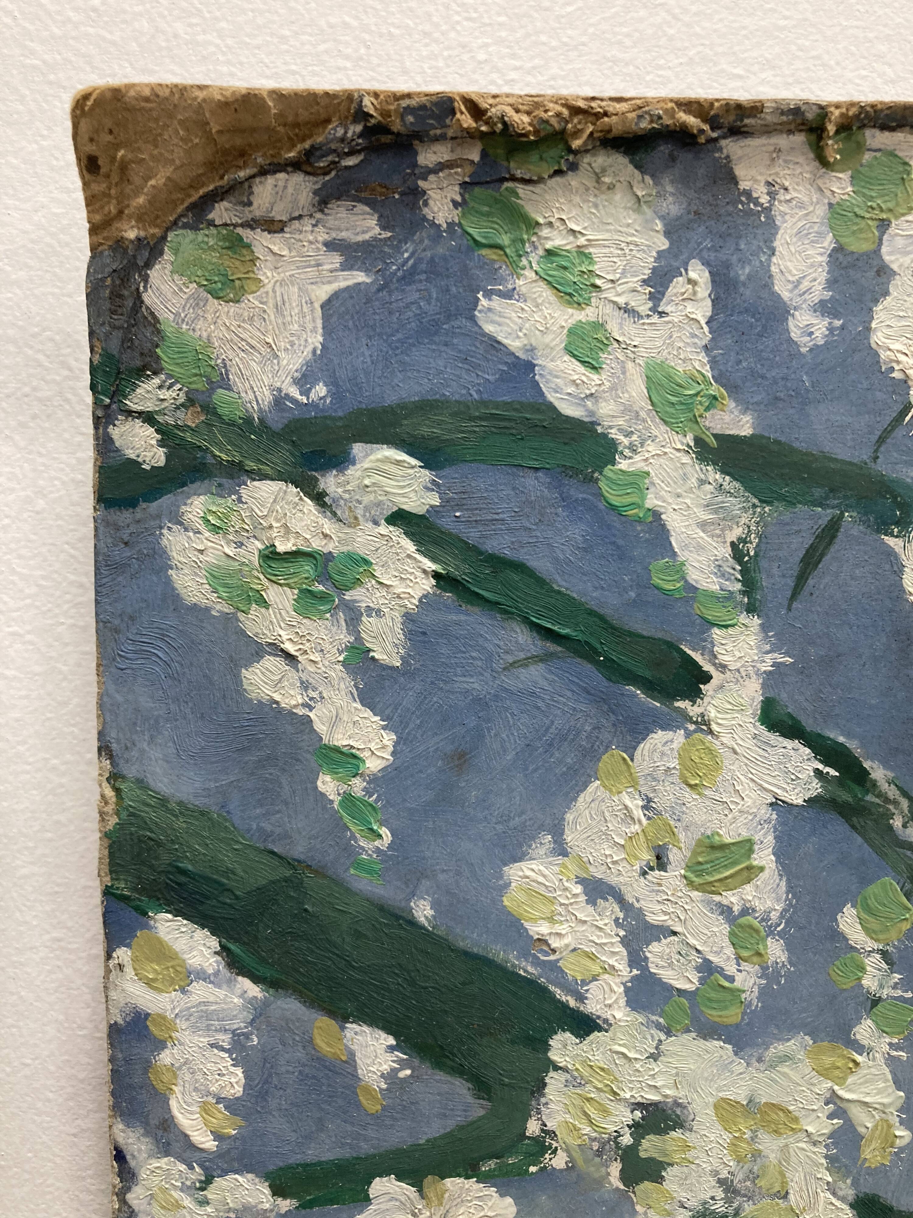 Oil on sign "The Three Graces"