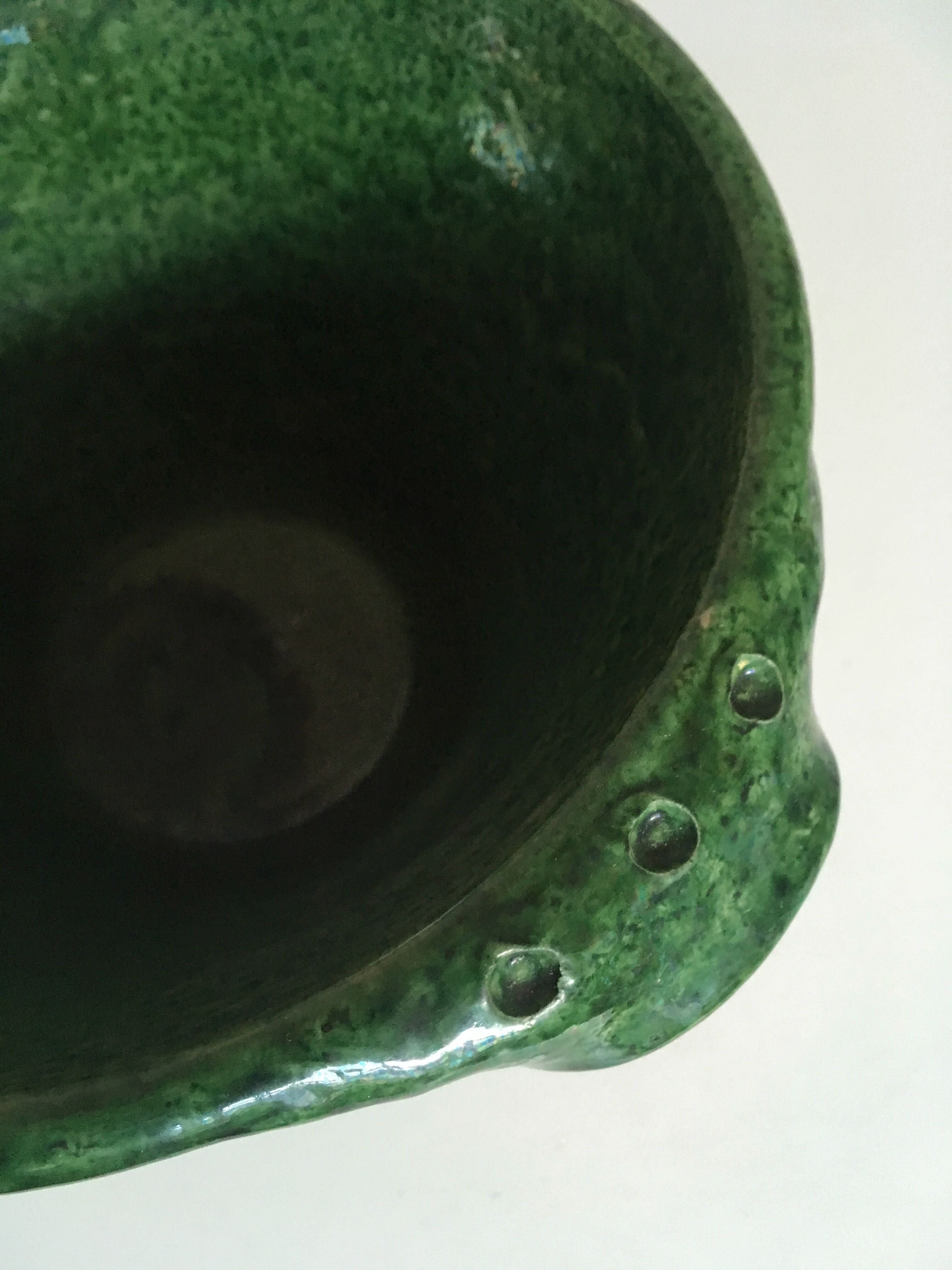 Foucard Jourdan Vallauris 60s varnished salad bowl