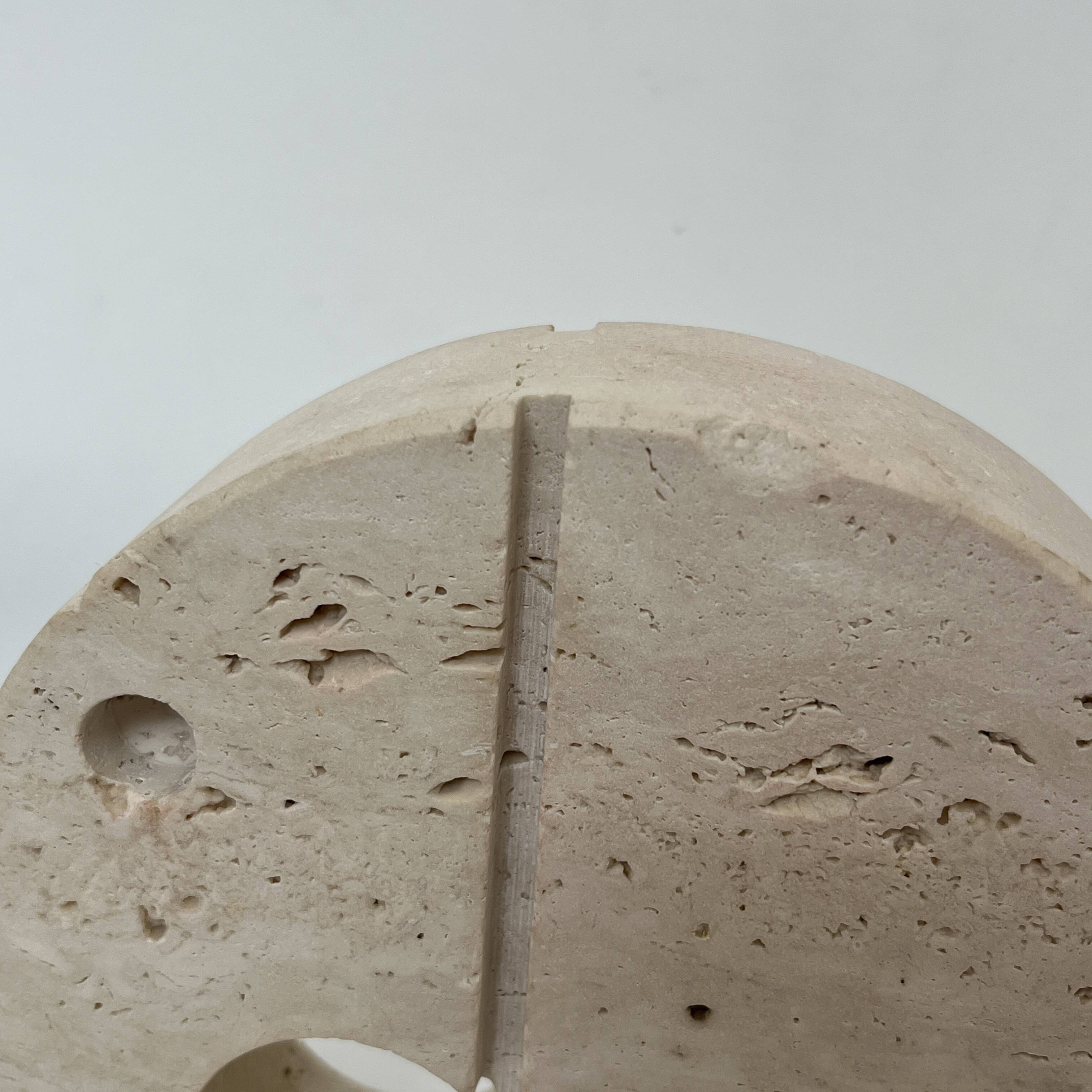 Elephant in travertine Fratelli Mannelli Italy 1970s