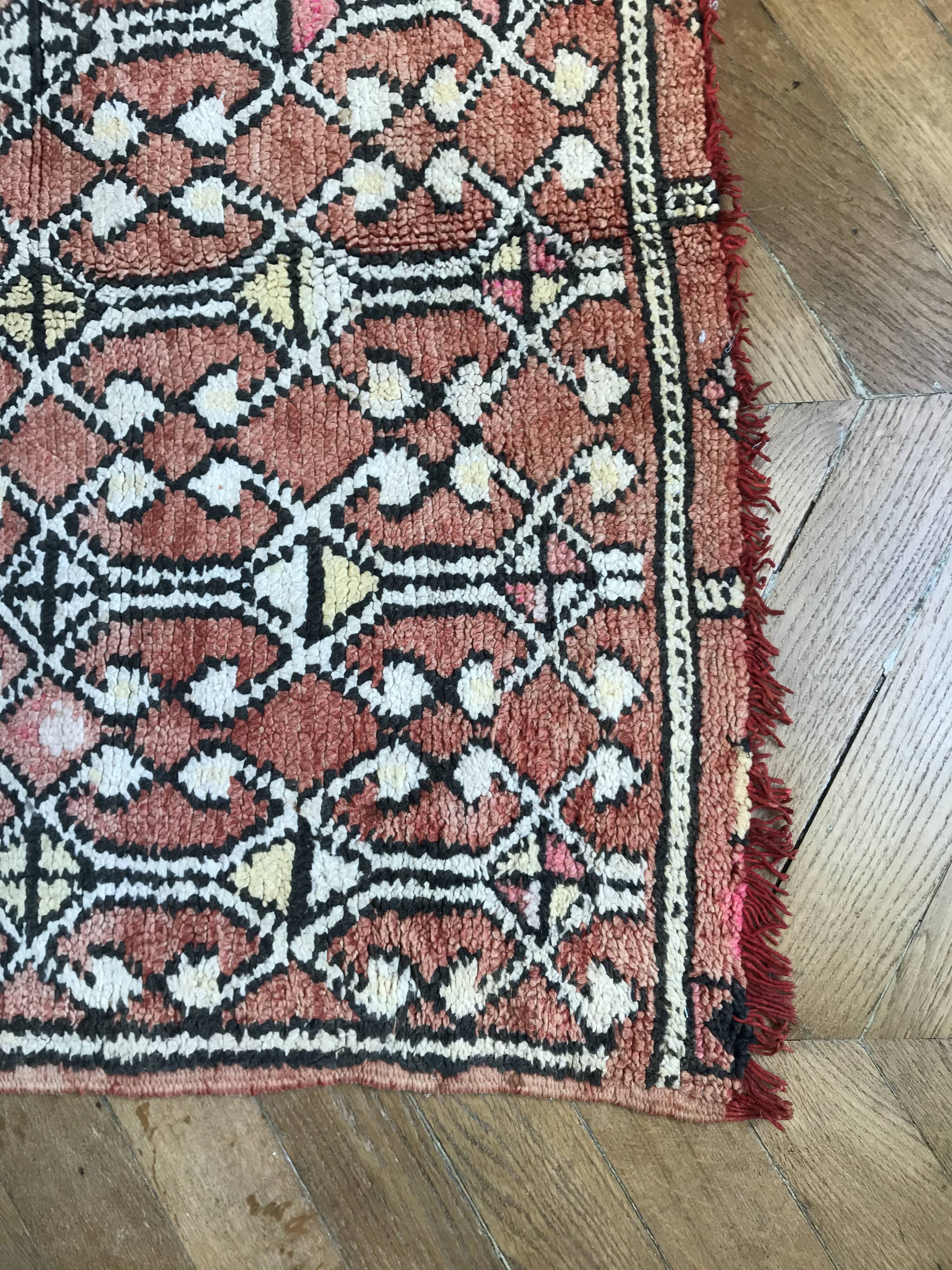 Tapis Zemmour ancien 200 x 110 cm