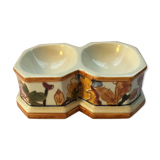 Salt and pepper from Gien's earthenware factory