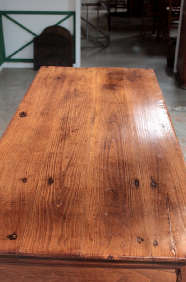 Desk in chestnut XIX