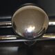 70s chrome wall coat rack