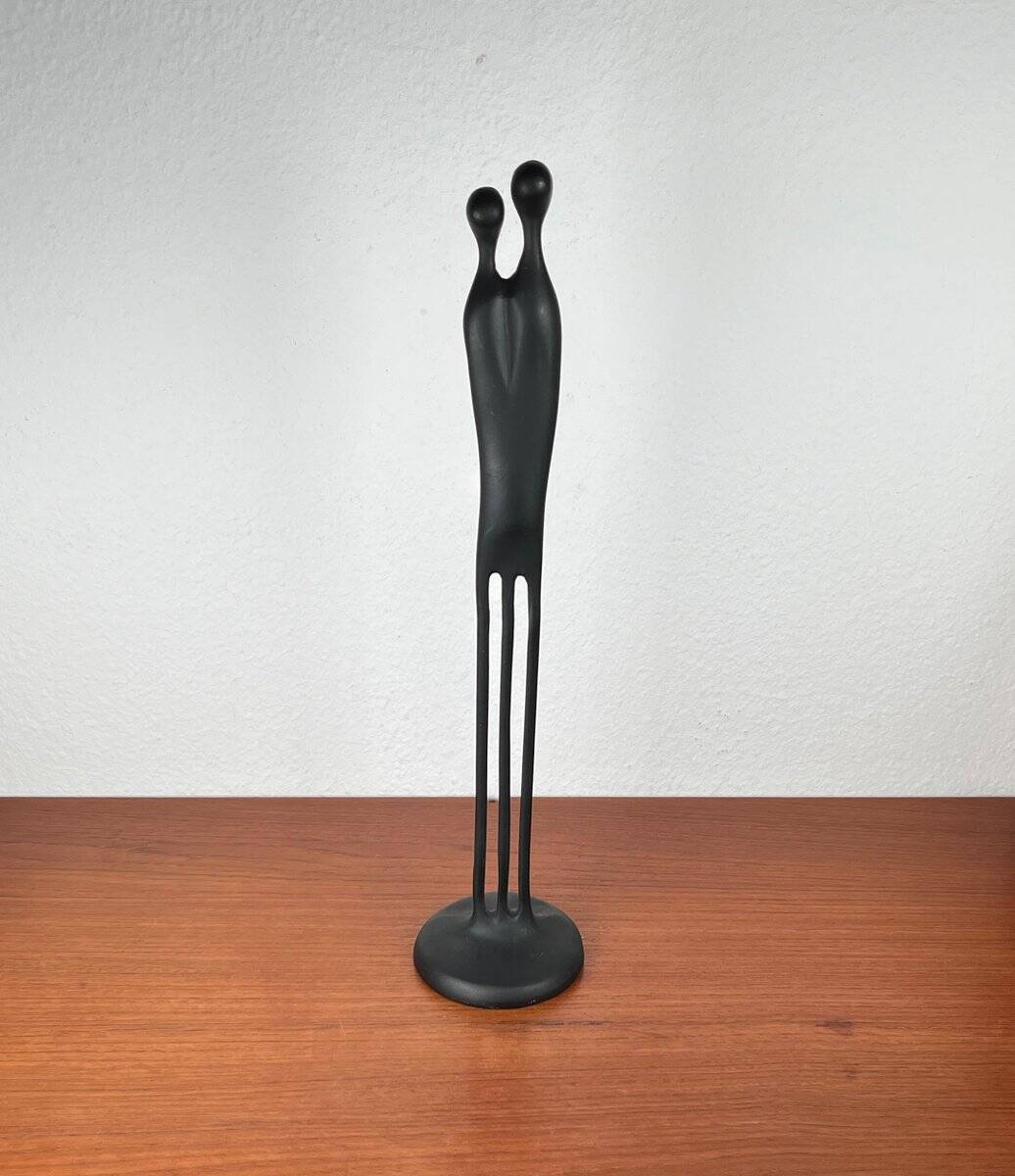 Postmodern metal sculpture Two Become One by Louise Hederström for Ikea, 1990s.