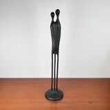 Postmodern metal sculpture Two Become One by Louise Hederström for Ikea, 1990s.