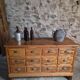 Antique shop counter with 12 drawers / kitchen island