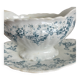 Maastricht earthenware sauce boat, Clara model