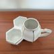 Art Deco condiment holder MS France in porcelain – 1930s