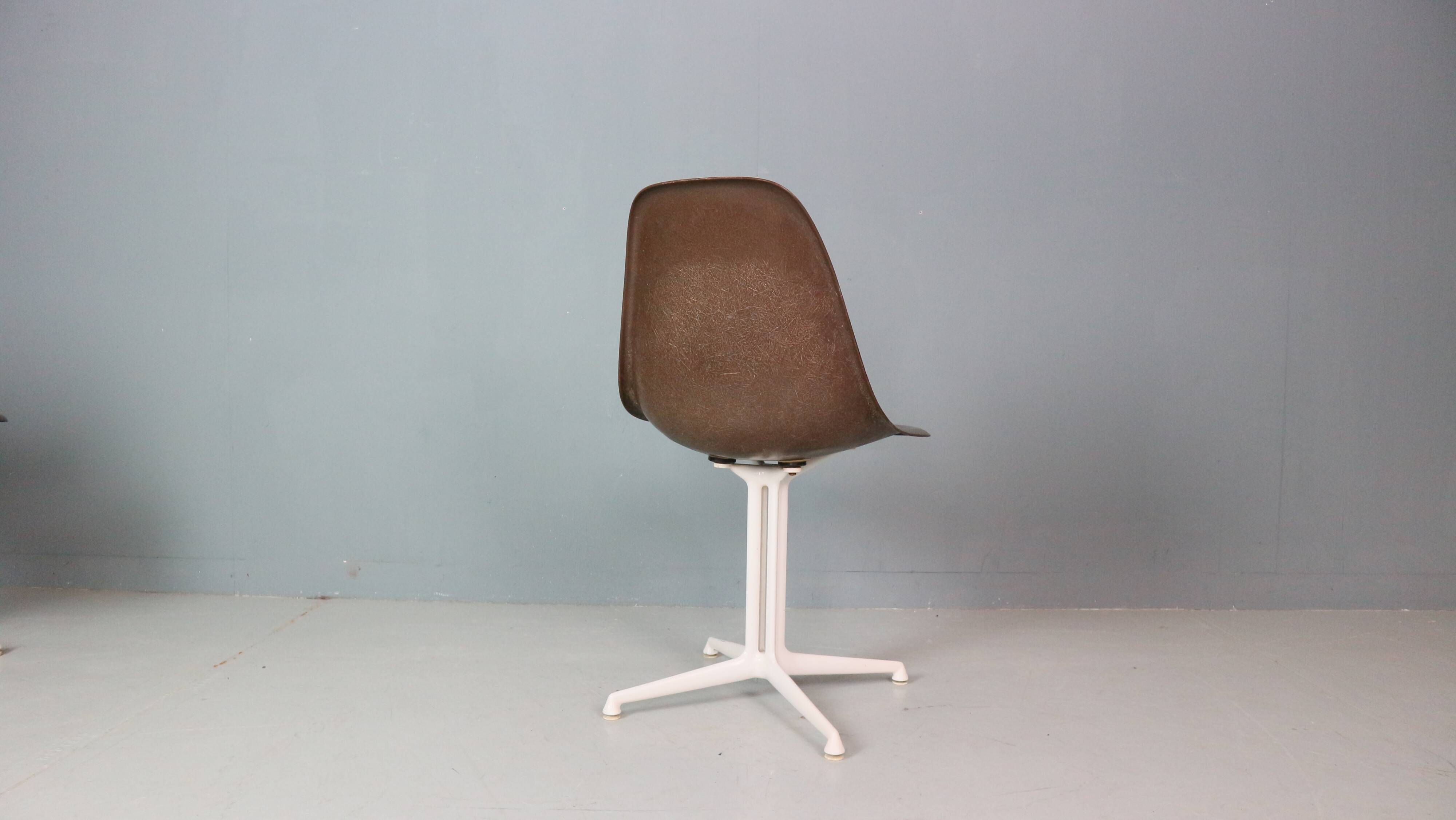 Charles & Ray Eames Set of 4 "La Fonda" Chairs for Herman Miller, 1960
