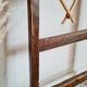 Old wooden farm ladder