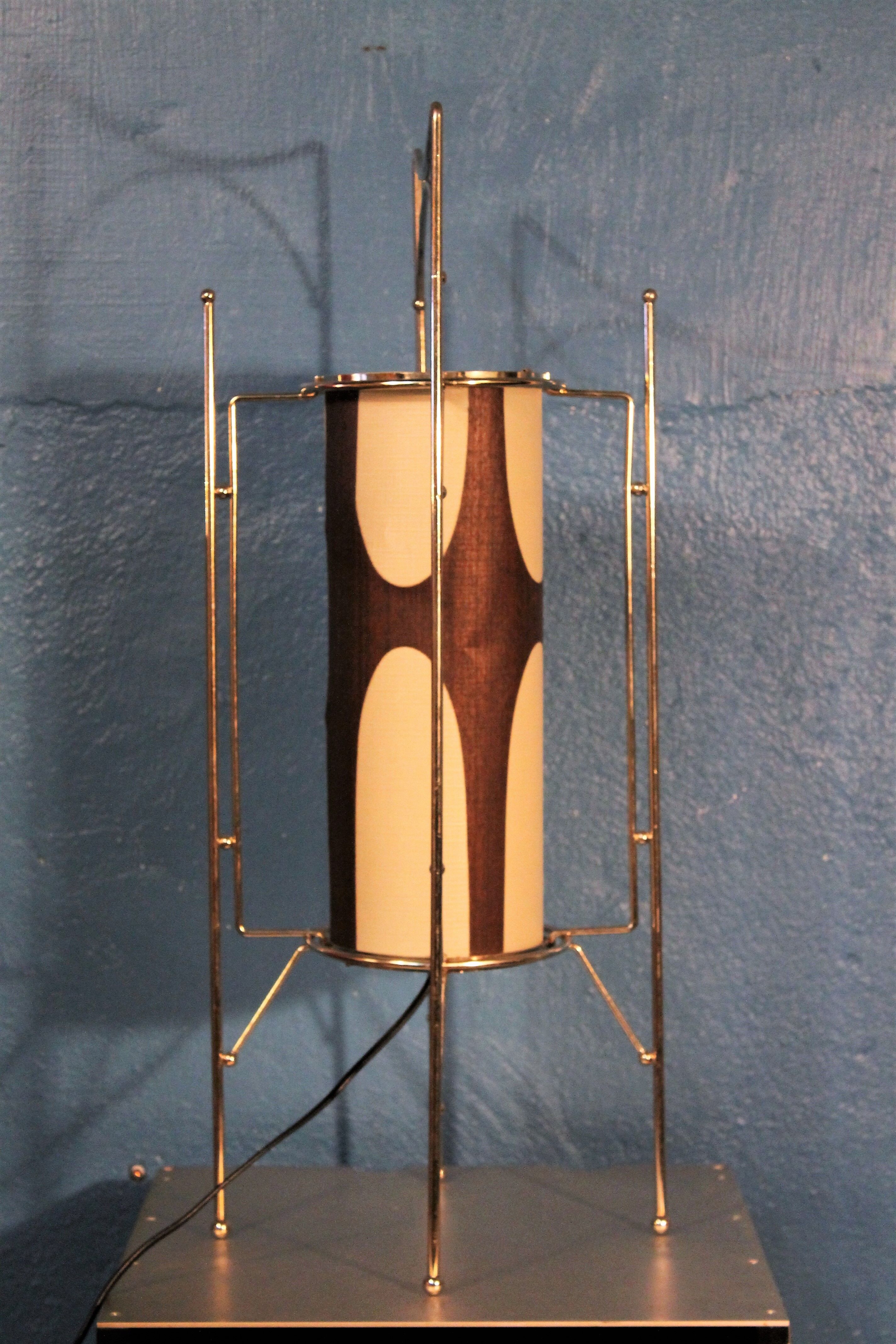 Lamp "rocket" design Italy 1960