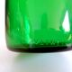 Pot d'apothicaire en verre vert vintage