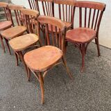 Set of 8 bistro chairs